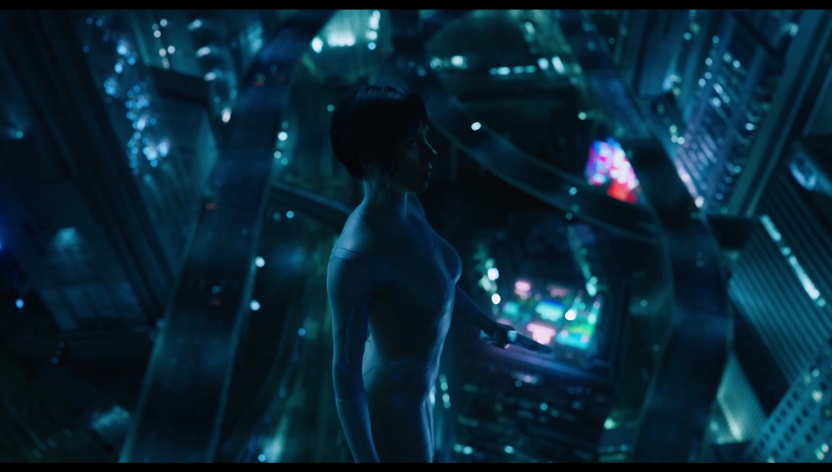 Naked Scarlett Johansson In Ghost In The Shell 8259