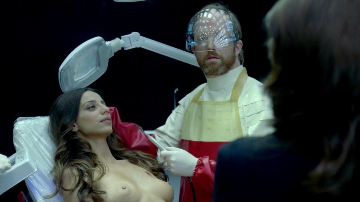 Naked Angela Sarafyan In Westworld