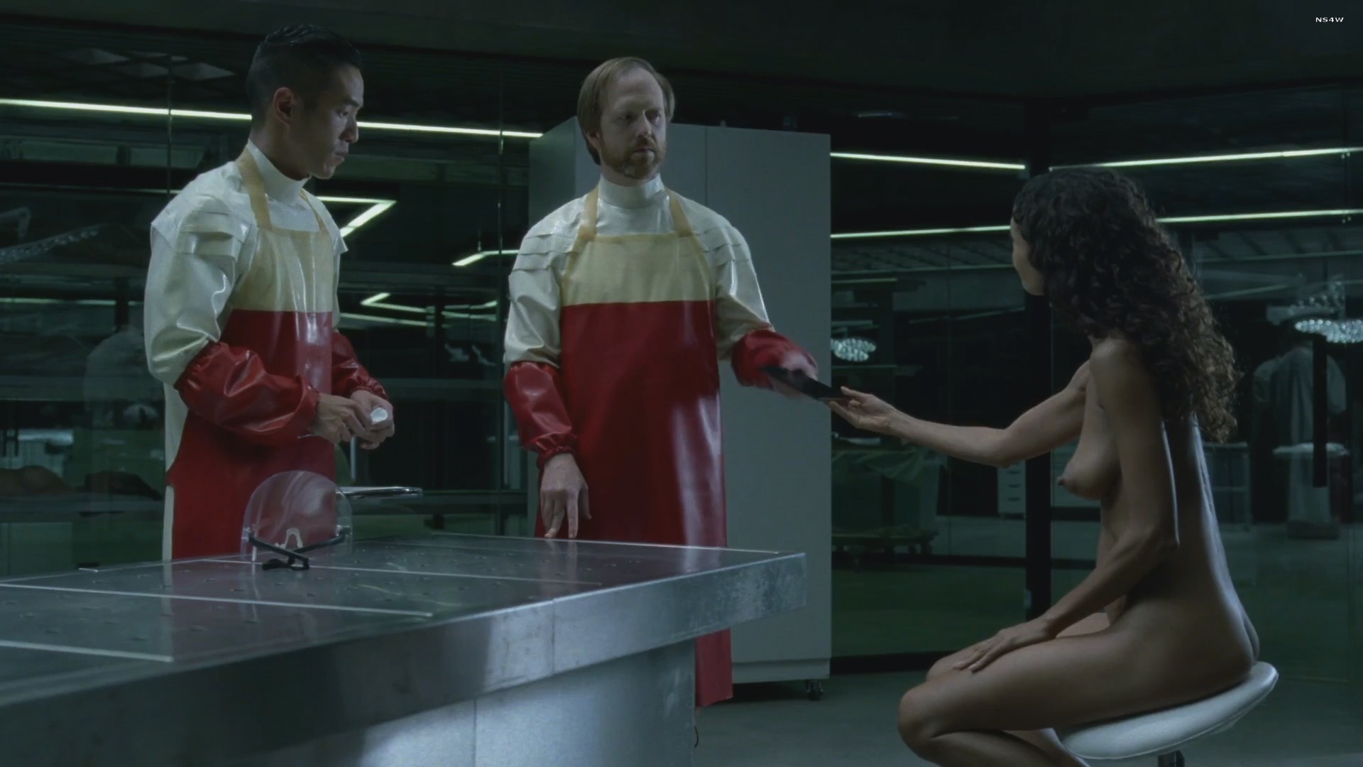 Naked Thandie Newton In Westworld