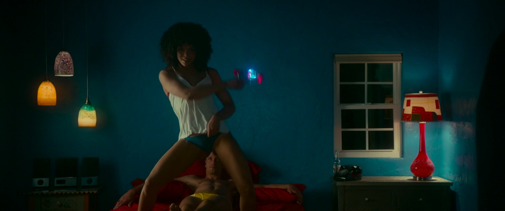 Naked Tessa Thompson In War On Everyone