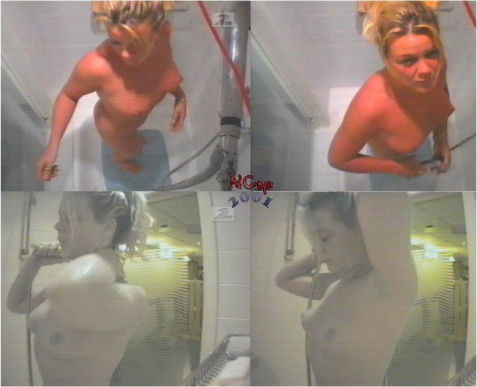 Naked Dominique Cardon In Big Brother Belgium