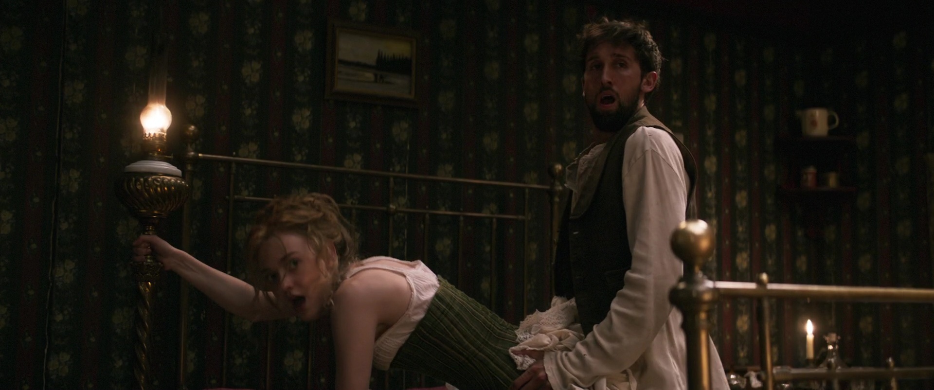 Naked Dakota Fanning In Brimstone 