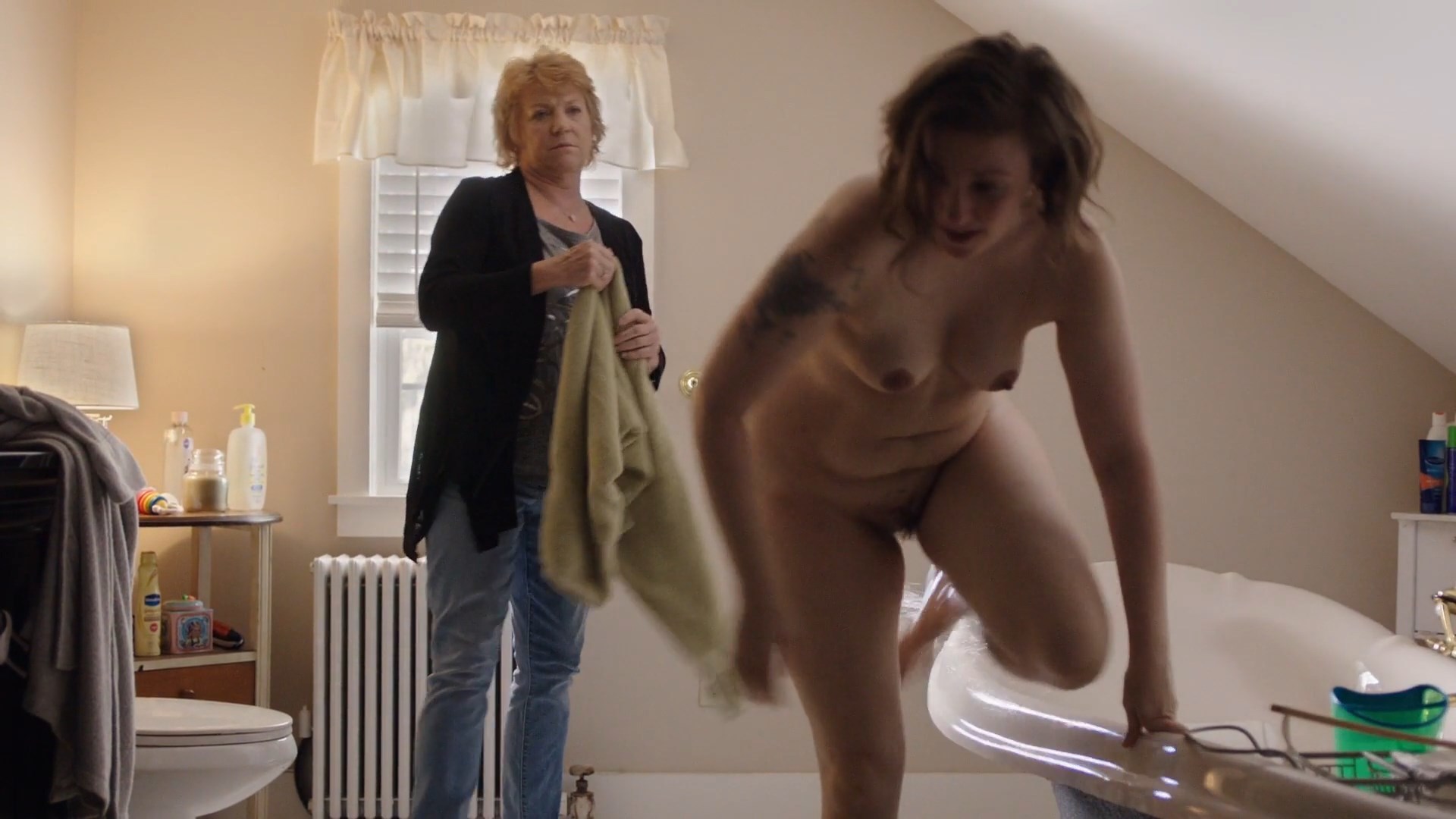 Lena dunham nude images