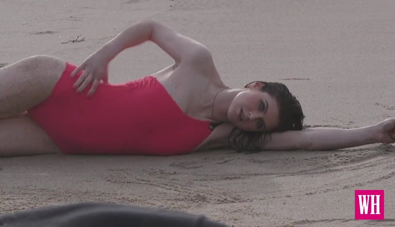 Naked Alexandra Daddario In Womens Health Behind The Scenes 7926