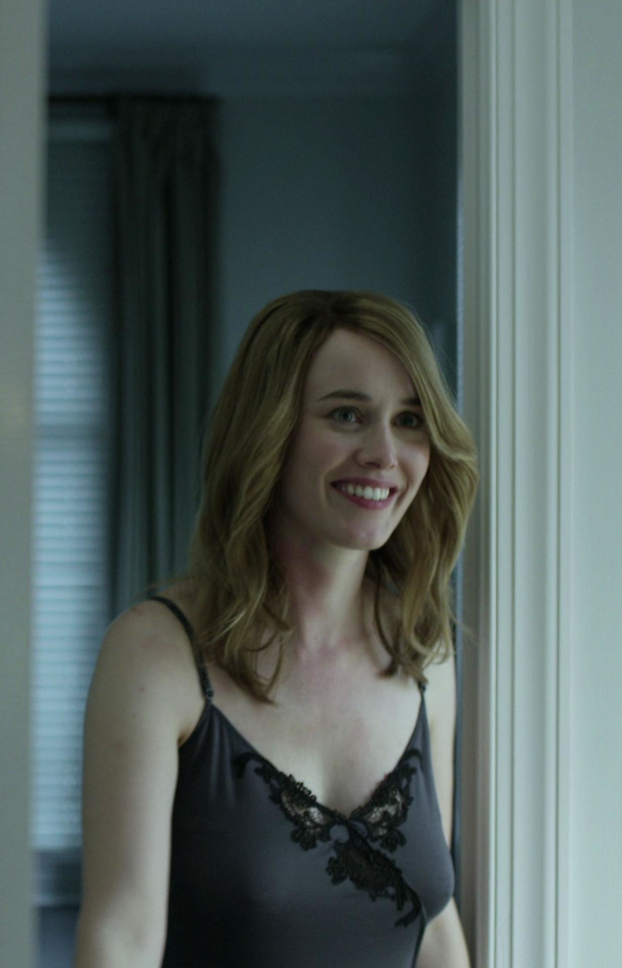 Naked Dominique McElligott In House Of Cards