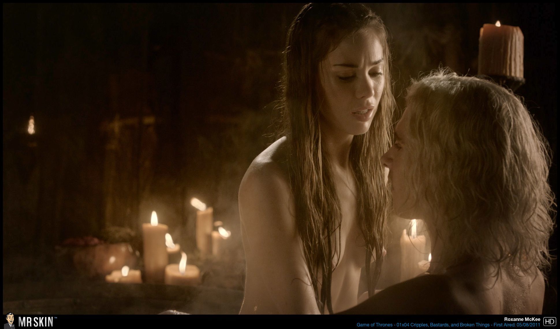 Naked Roxanne Mckee In Game Of Thrones