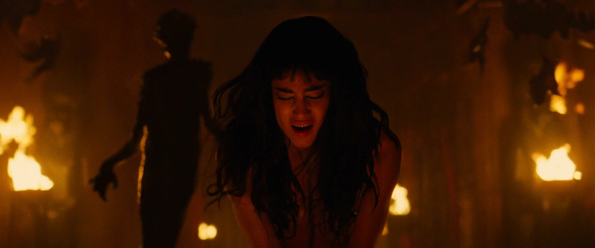 Naked Sofia Boutella In The Mummy 