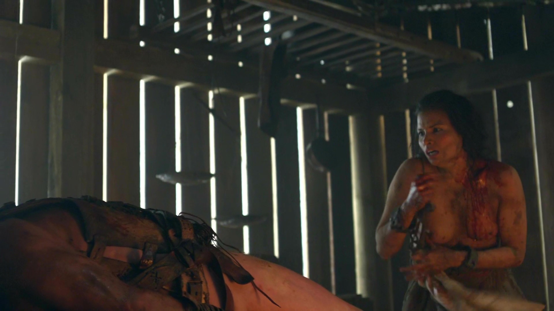 Naked Katrina Law In Spartacus Vengeance