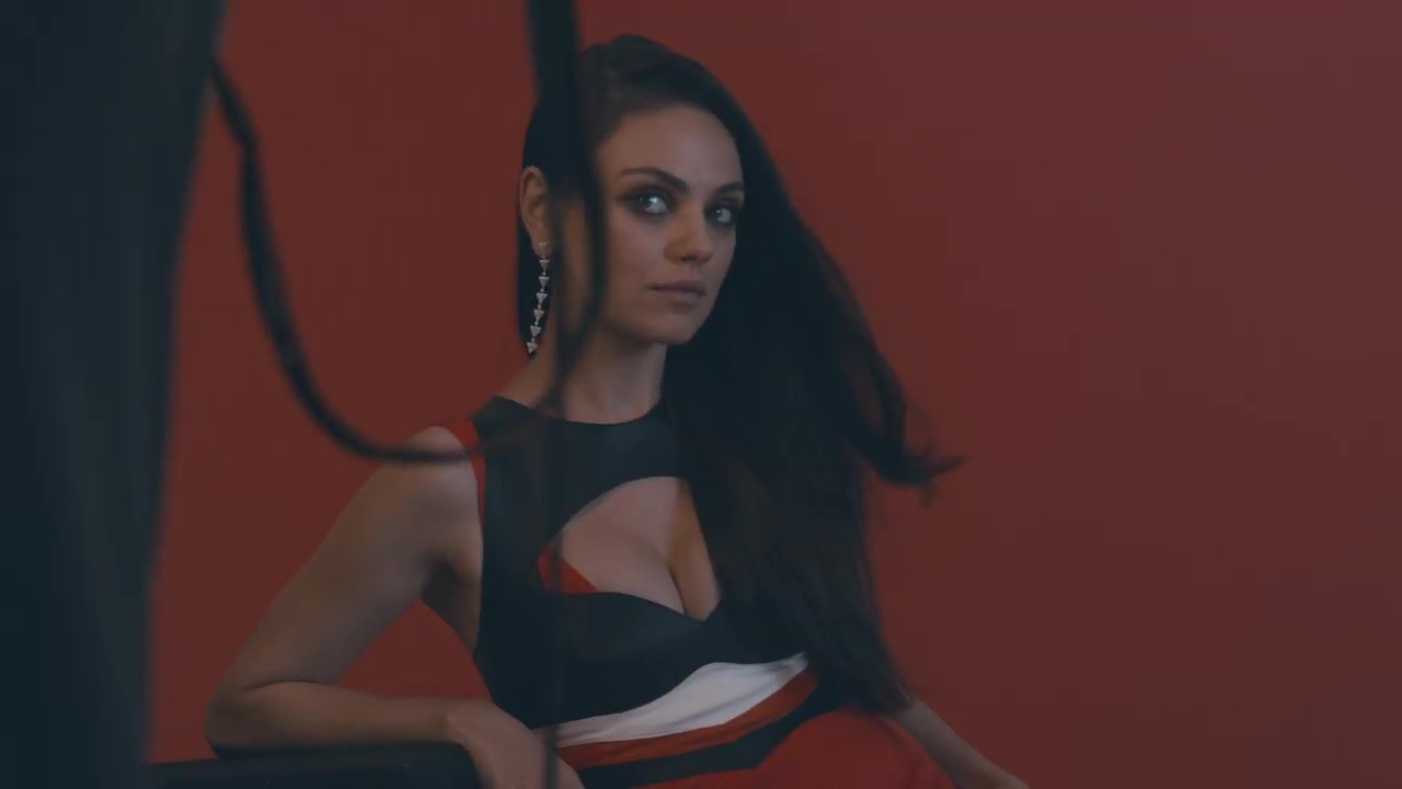 Naked Mila Kunis In Marie Claire Behind The Scenes