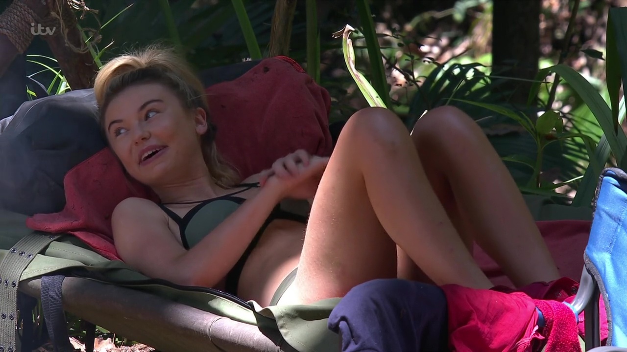 Naked Georgia Toffolo In I M A Celebrity Get Me Out Of Here