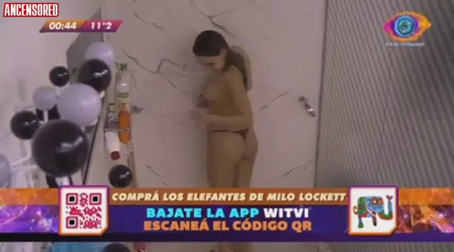 Naked Yasmila Mendegu A In Gran Hermano Argentina