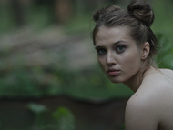 Naked Veronika Mokhireva in Swamp < ANCENSORED