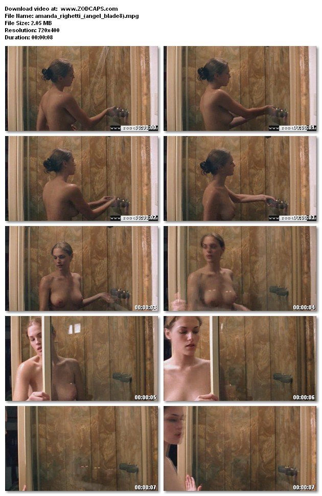 Naked Amanda Righetti In Angel Blade 