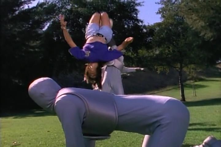 Naked Amy Jo Johnson In Mighty Morphin Power Rangers 