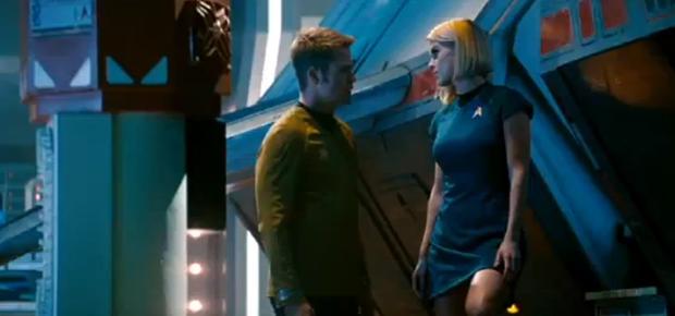 Naked Alice Eve In Star Trek Into Darkness