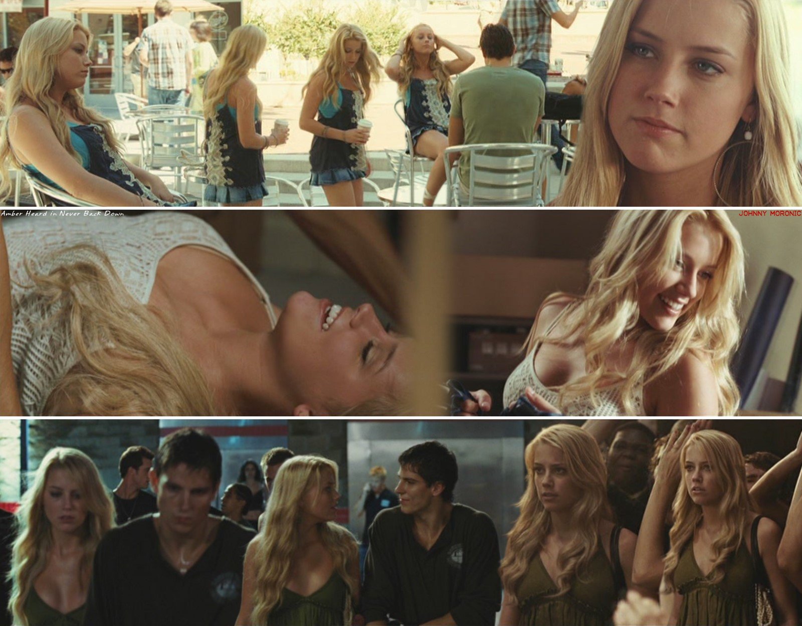 Naked Amber Heard In Never Back Down