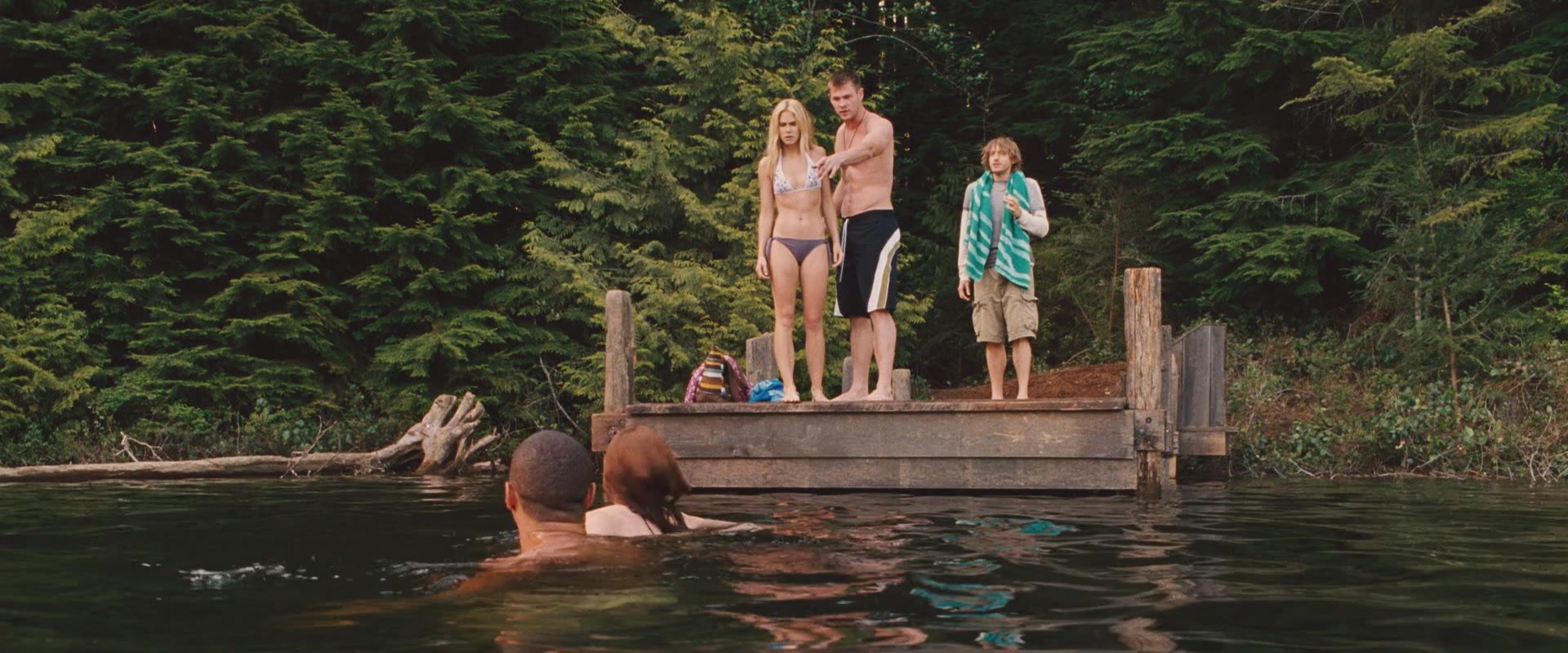 Naked Anna Hutchison In The Cabin In The Woods