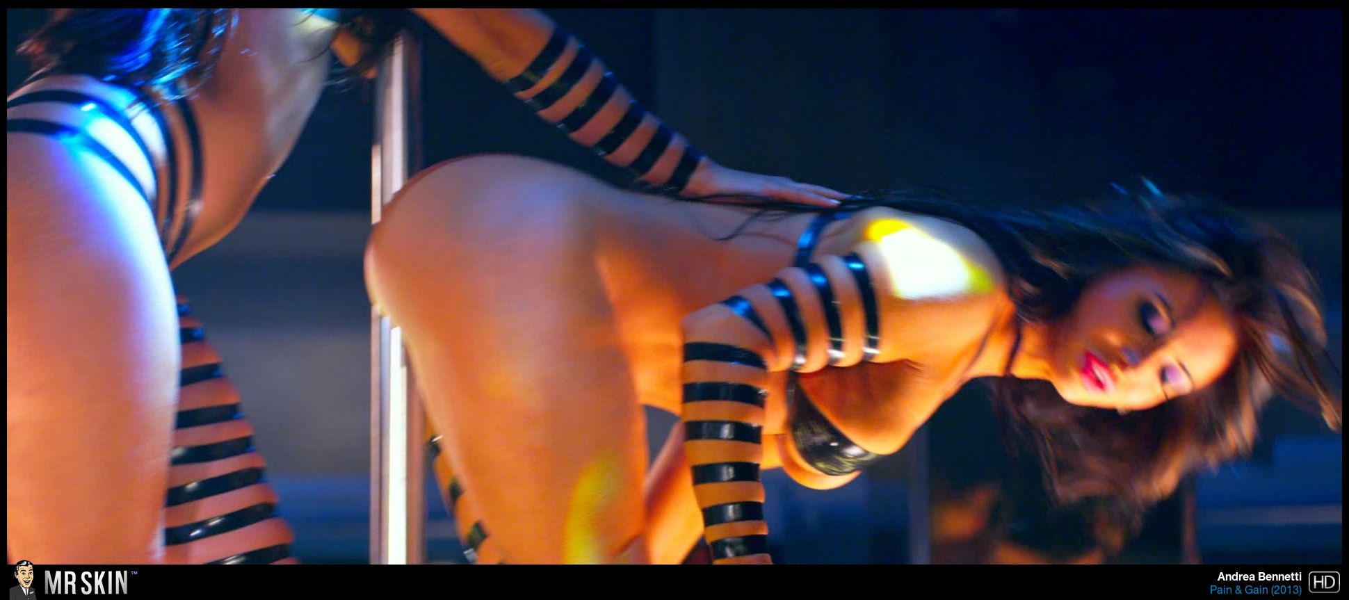 Pain and gain nude scene