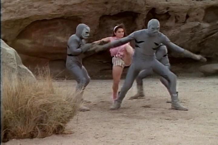 Naked Amy Jo Johnson In Mighty Morphin Power Rangers 