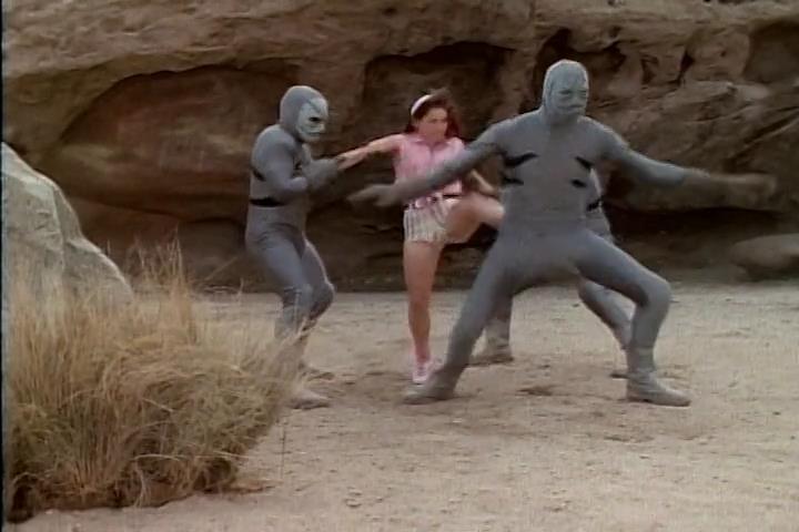 Naked Amy Jo Johnson In Mighty Morphin Power Rangers 