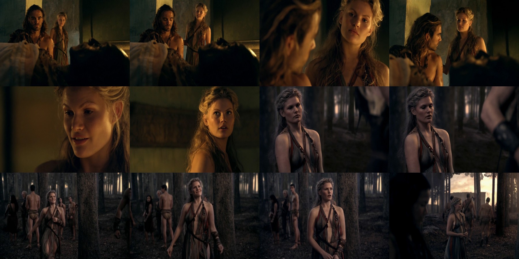 Naked Bonnie Sveen In Spartacus Vengeance