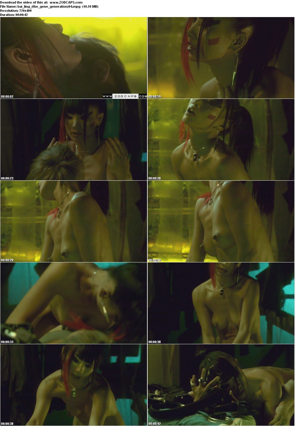 Naked Bai Ling In The Gene Generation