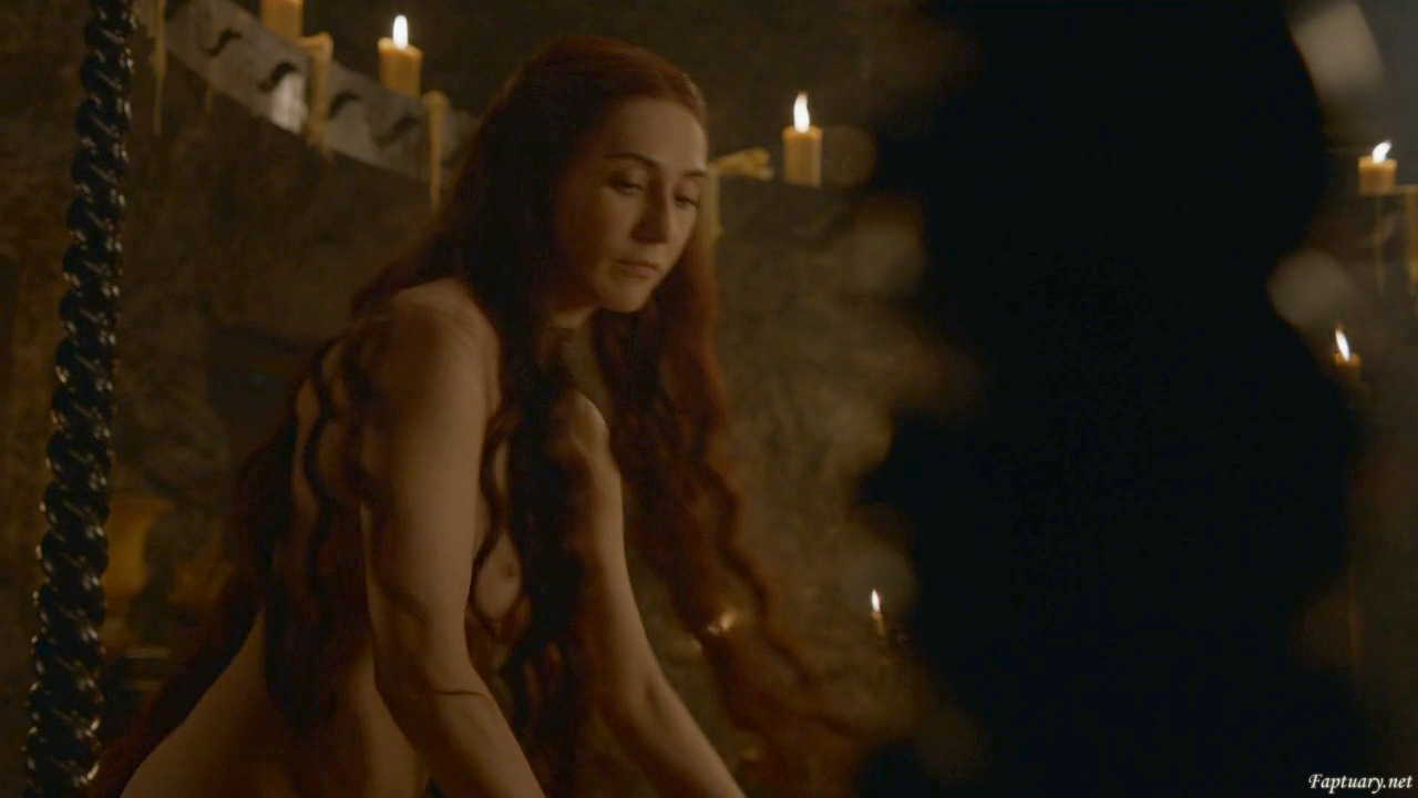 Naked Carice Van Houten In Game Of Thrones 