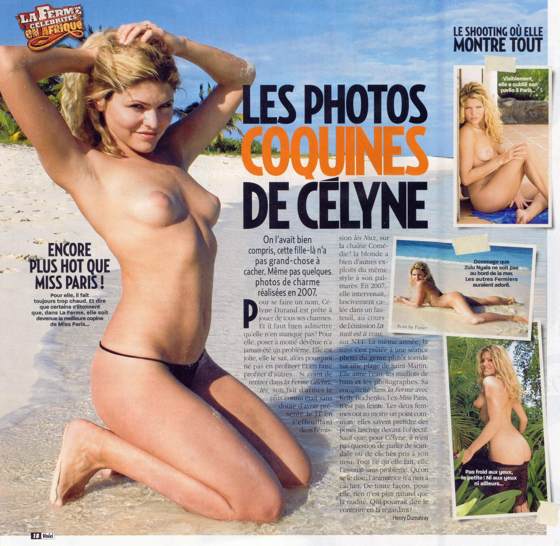 Naked Célyne Durand Added by benh