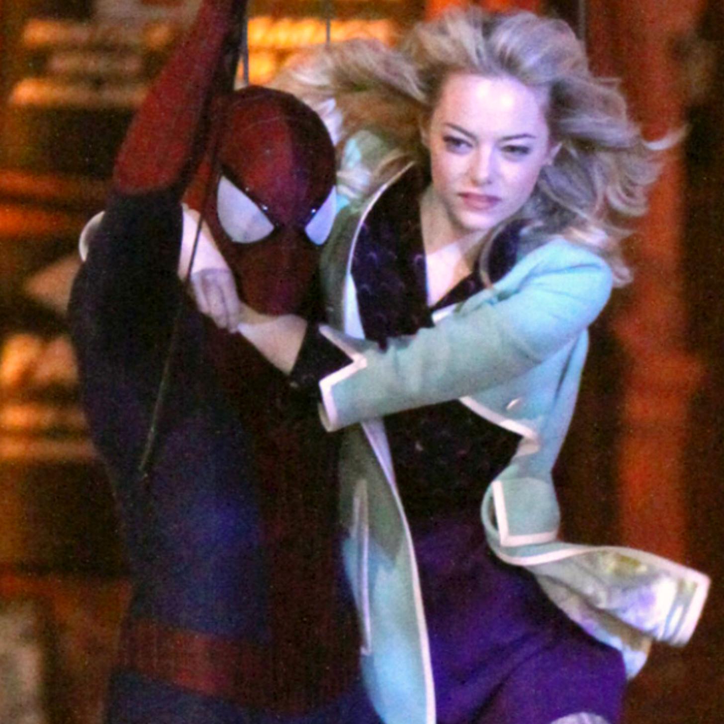 Naked Emma Stone In The Amazing Spider Man 2
