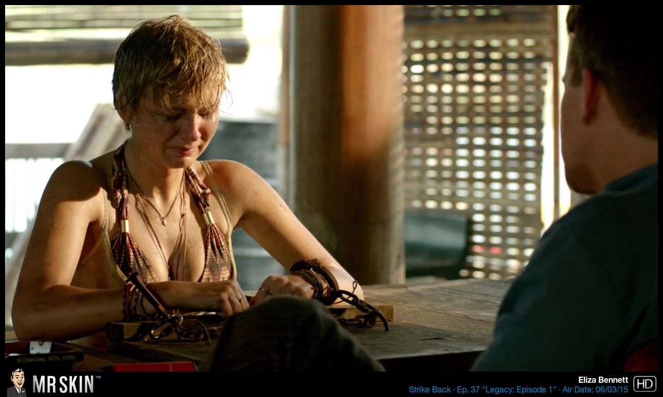 Naked Eliza Bennett In Strike Back Ii