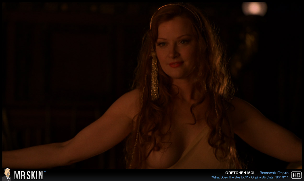 Naked Gretchen Mol In Boardwalk Empire