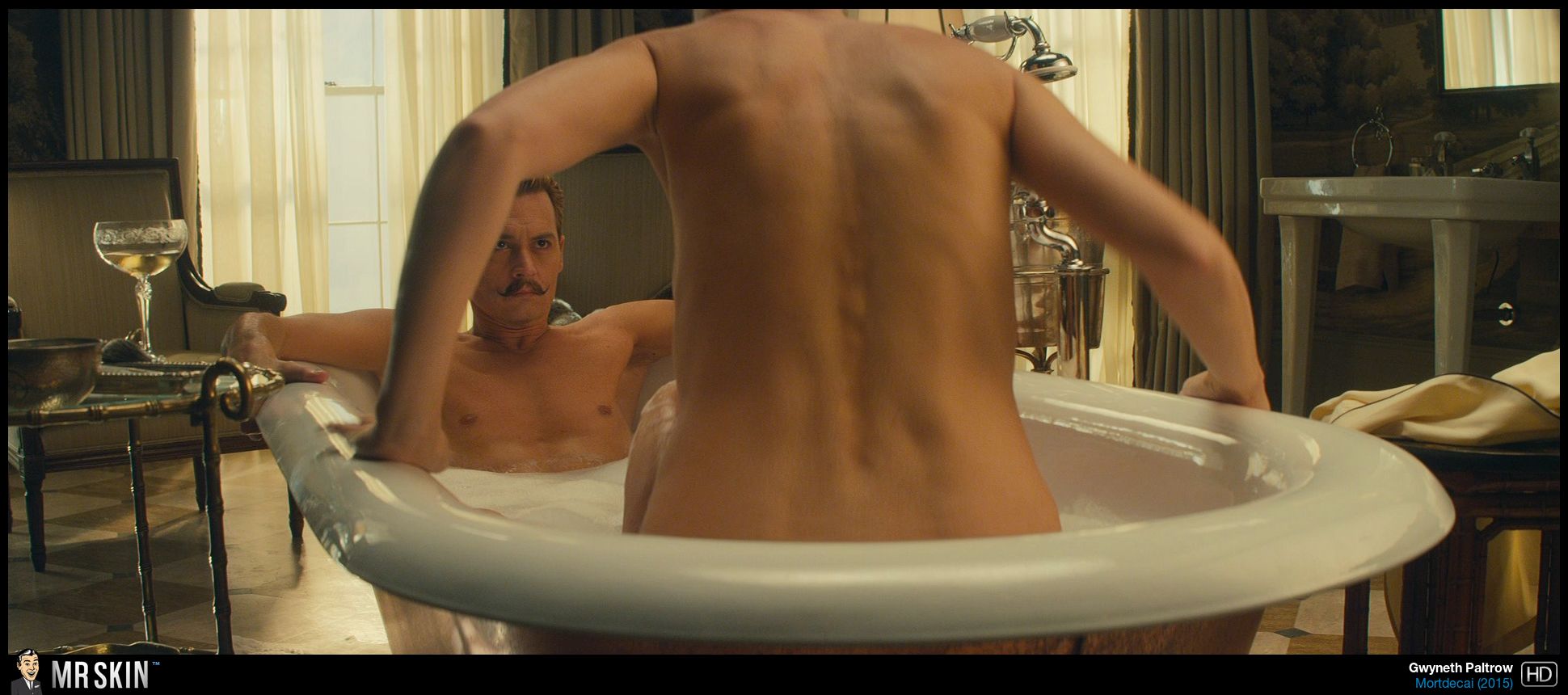 Naked Gwyneth Paltrow In Mortdecai