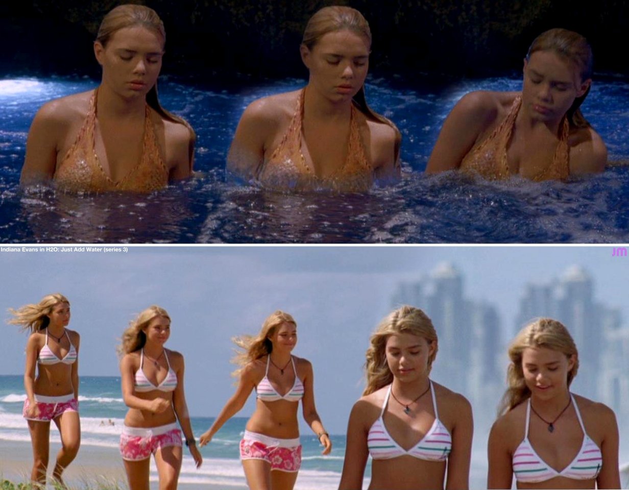 Naked Indiana Evans In H2o Just Add Water