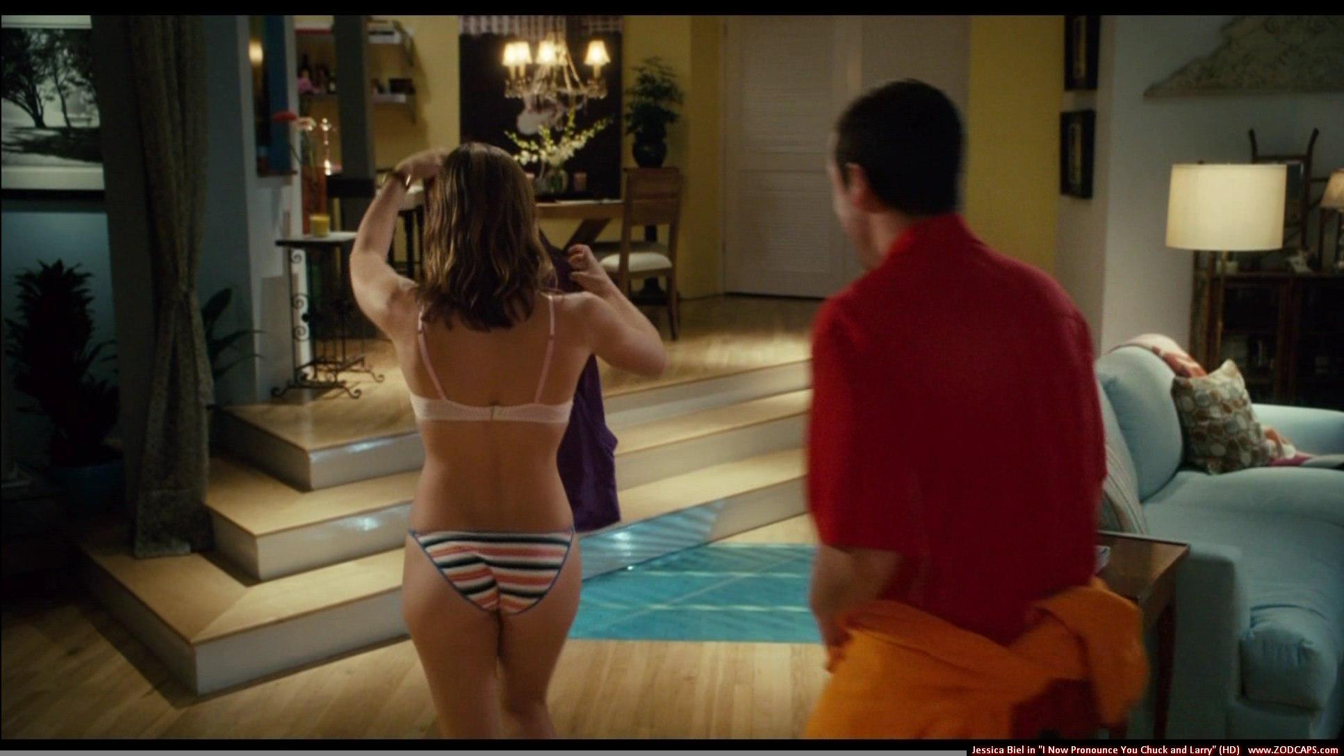Naked Jessica Biel In I Now Pronounce You Chuck And Larry