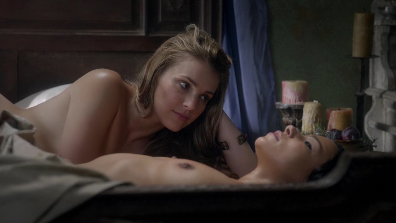 Naked Jessica Parker Kennedy In Black Sails 