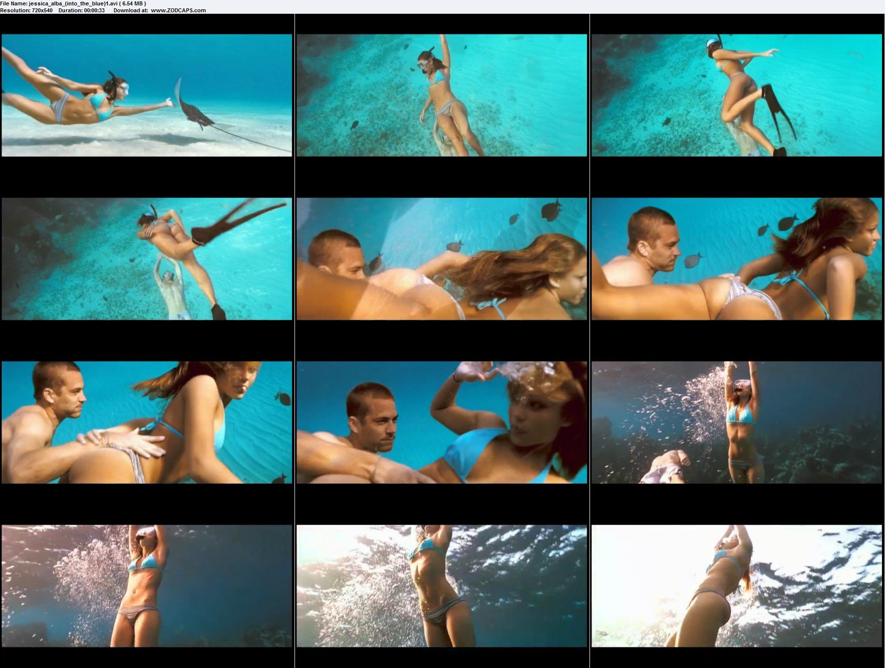 Naked Jessica Alba in Into the Blueu003c ANCENSORED hq pic