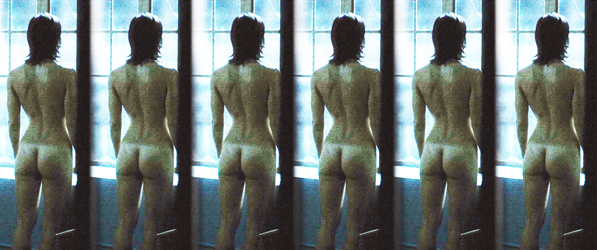 Naked Jessica Biel In Powder Blue