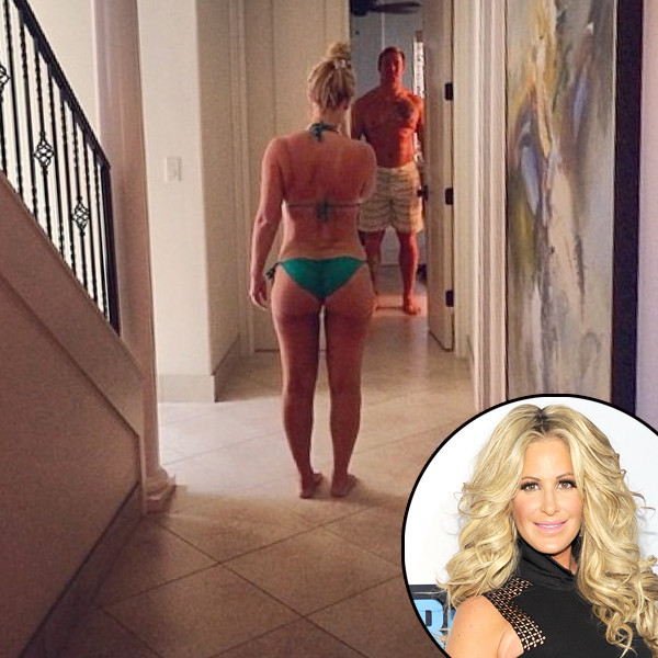 Kim Zolciak Is Nearly Nude in See.