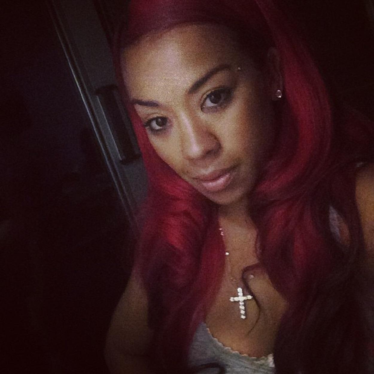 Keyshia cole red and blonde hair