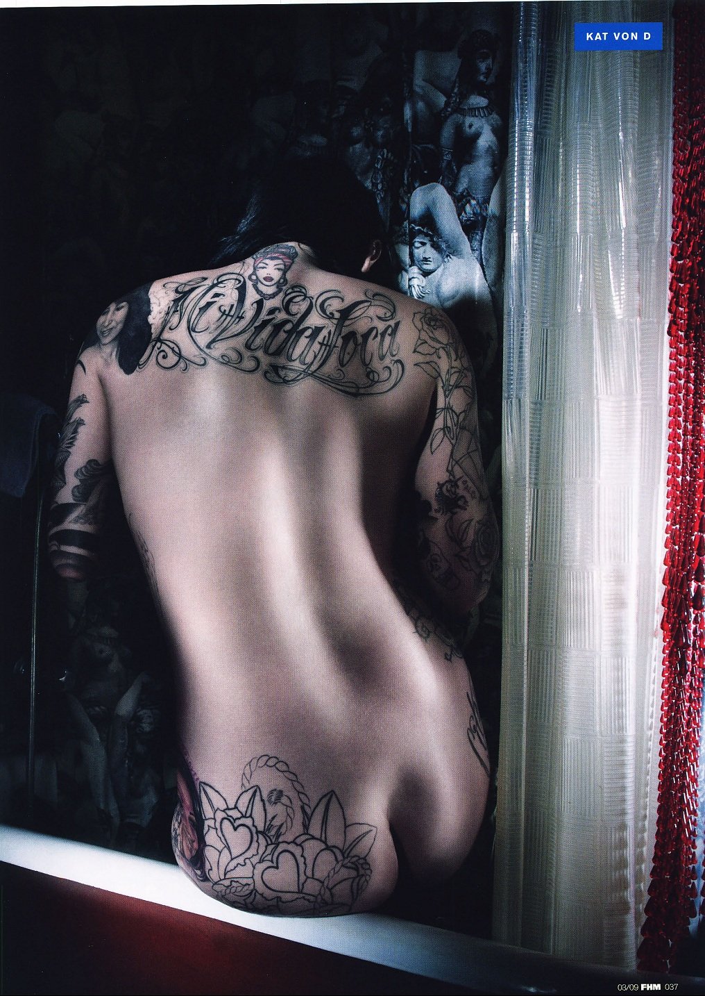 Kat von d naked pictures.