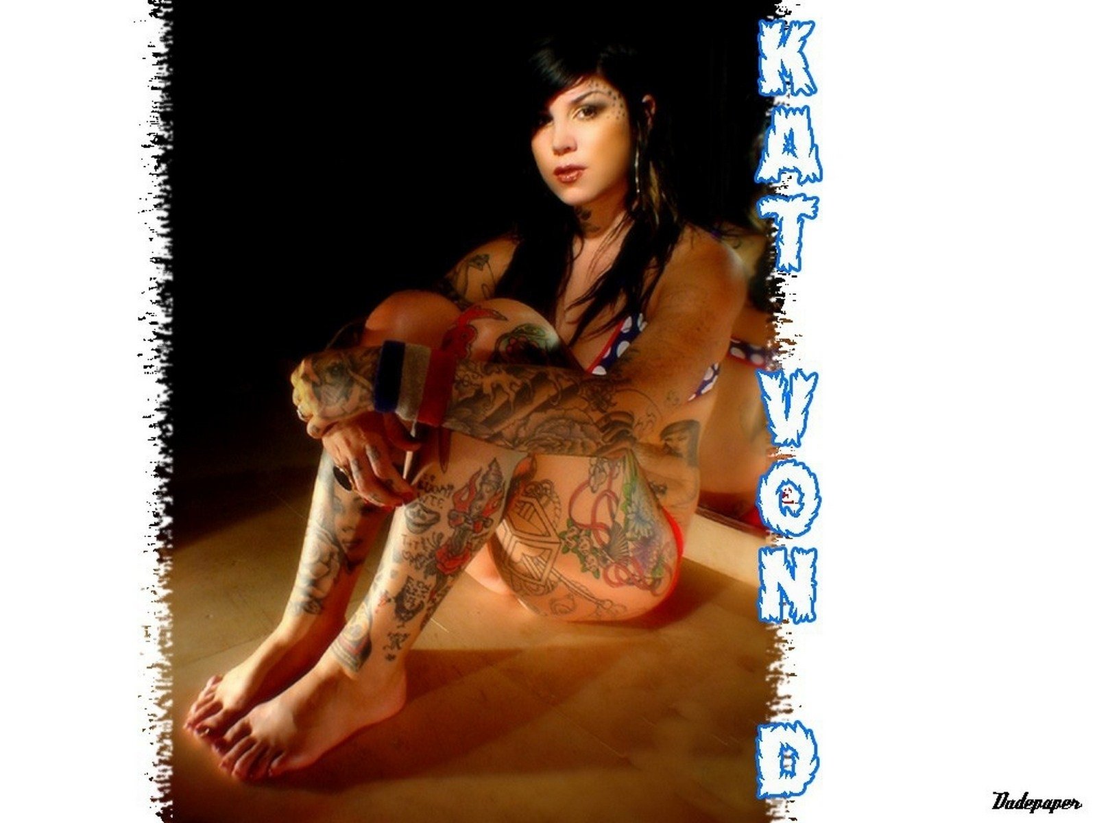 Naked pictures of kat von d
