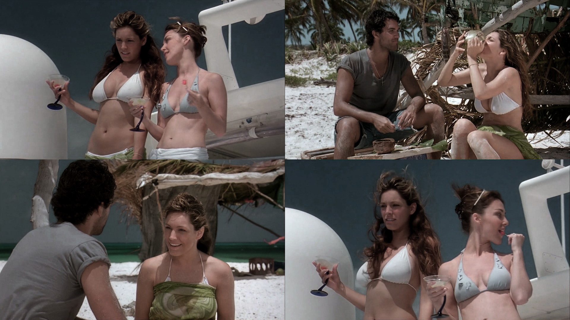 Naked Kelly Brook In Survival Island 