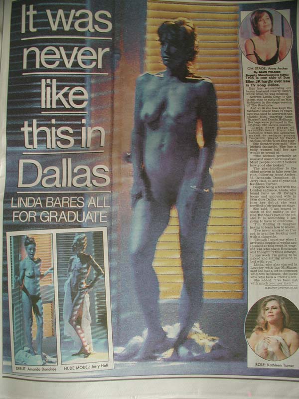 Nude linda grey Linda Evans