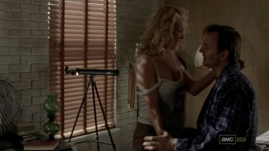 Naked Laurie Holden In The Walking Dead