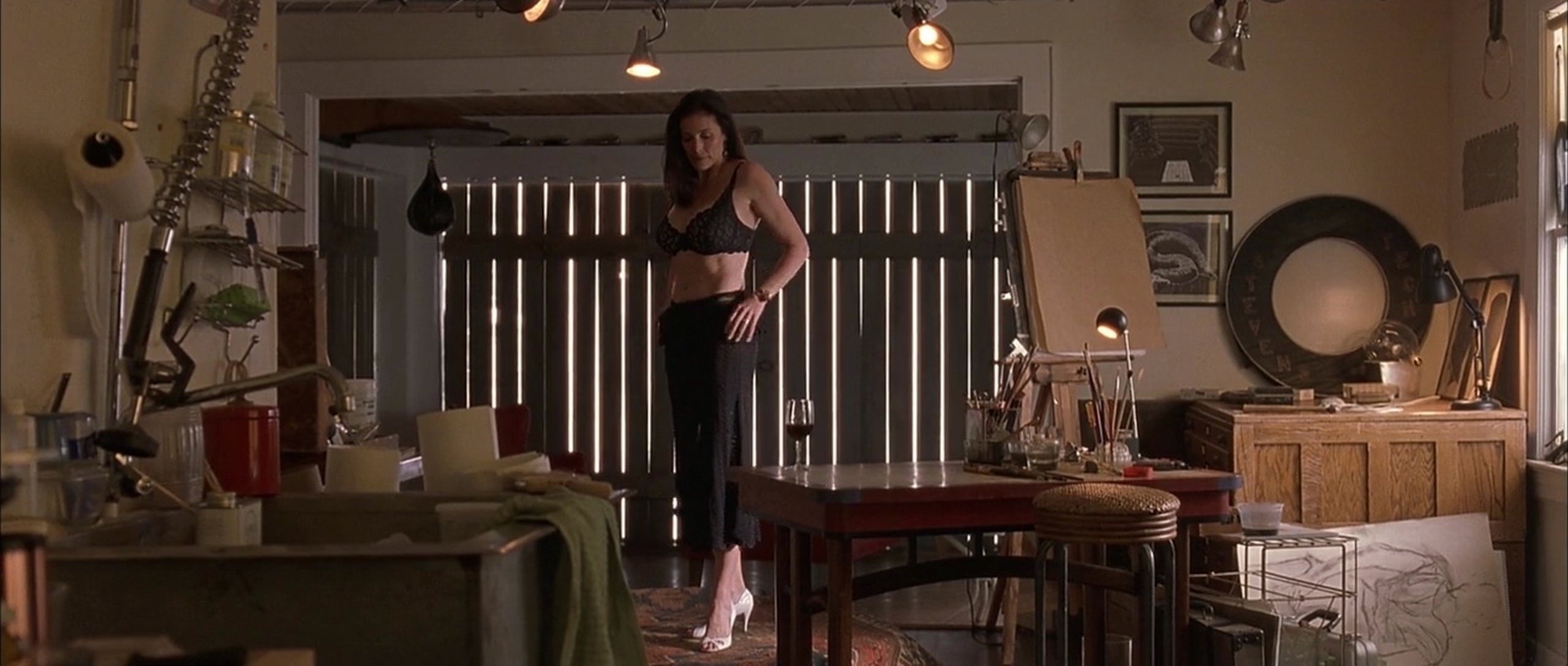 Naked Mimi Rogers In The Door In The Floor