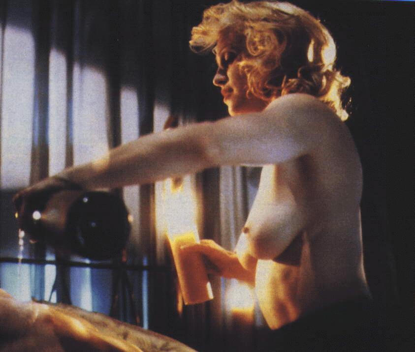 Naked Madonna In Body Of Evidence
