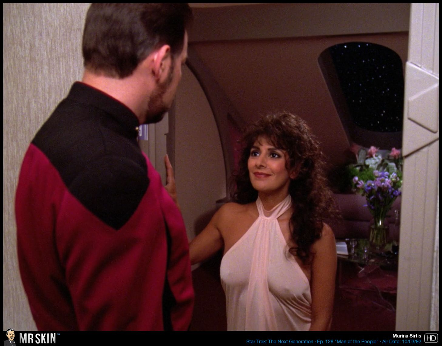 Naked Marina Sirtis In Star Trek The Next Generation 5099