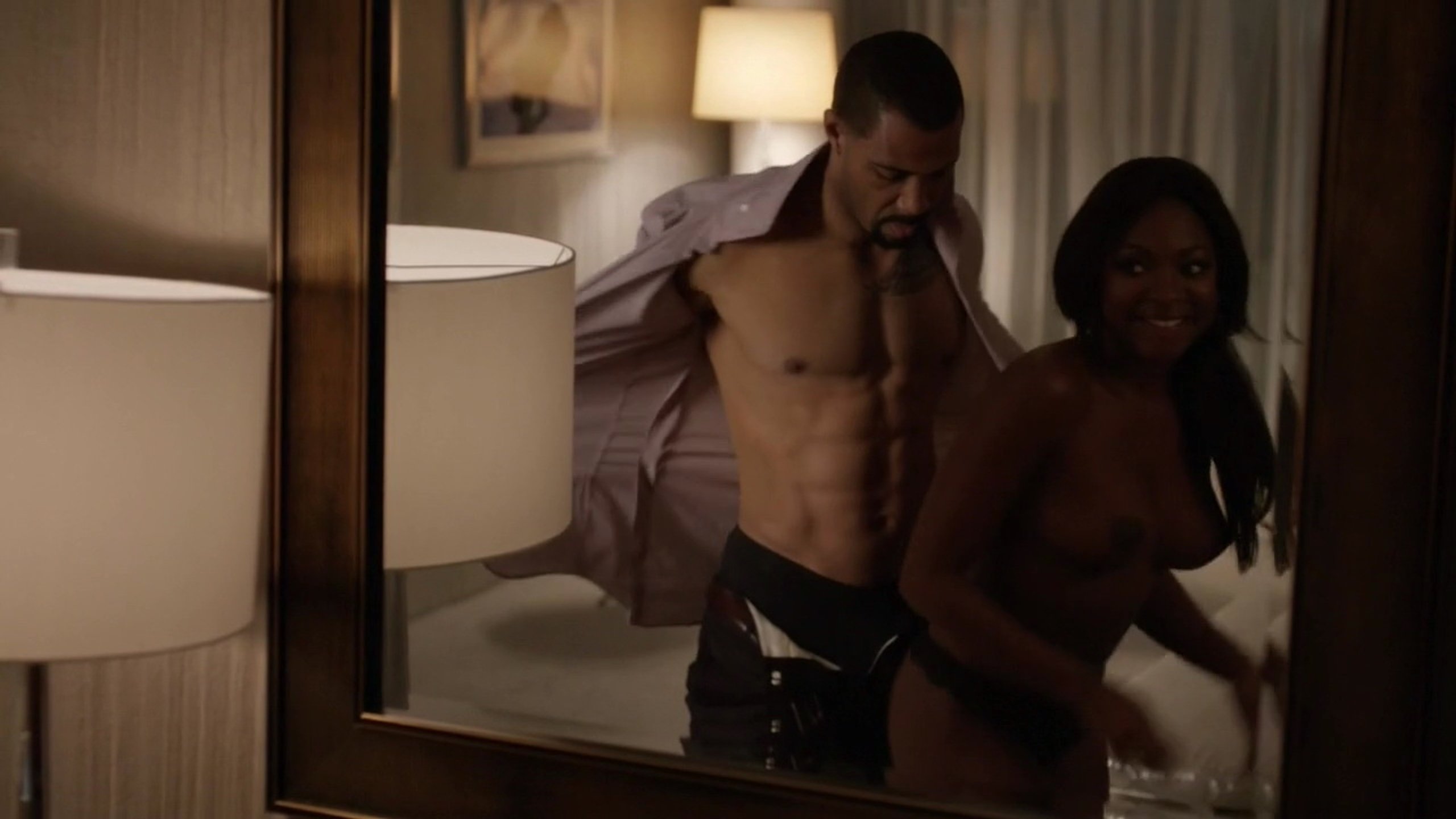 Naked Naturi Naughton In Power