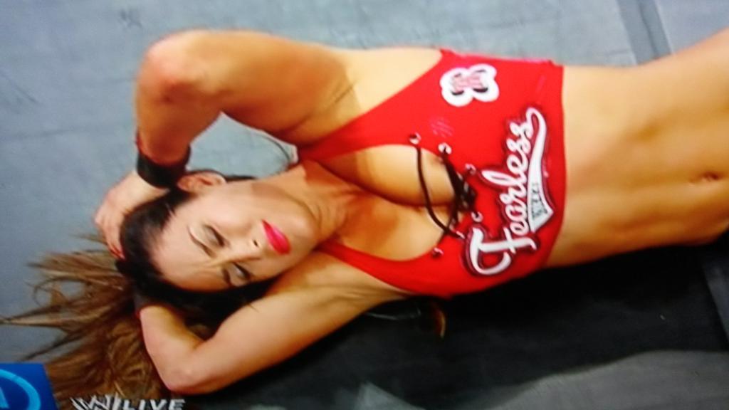 Naked Nikki Bella In Wwe Monday Night Raw