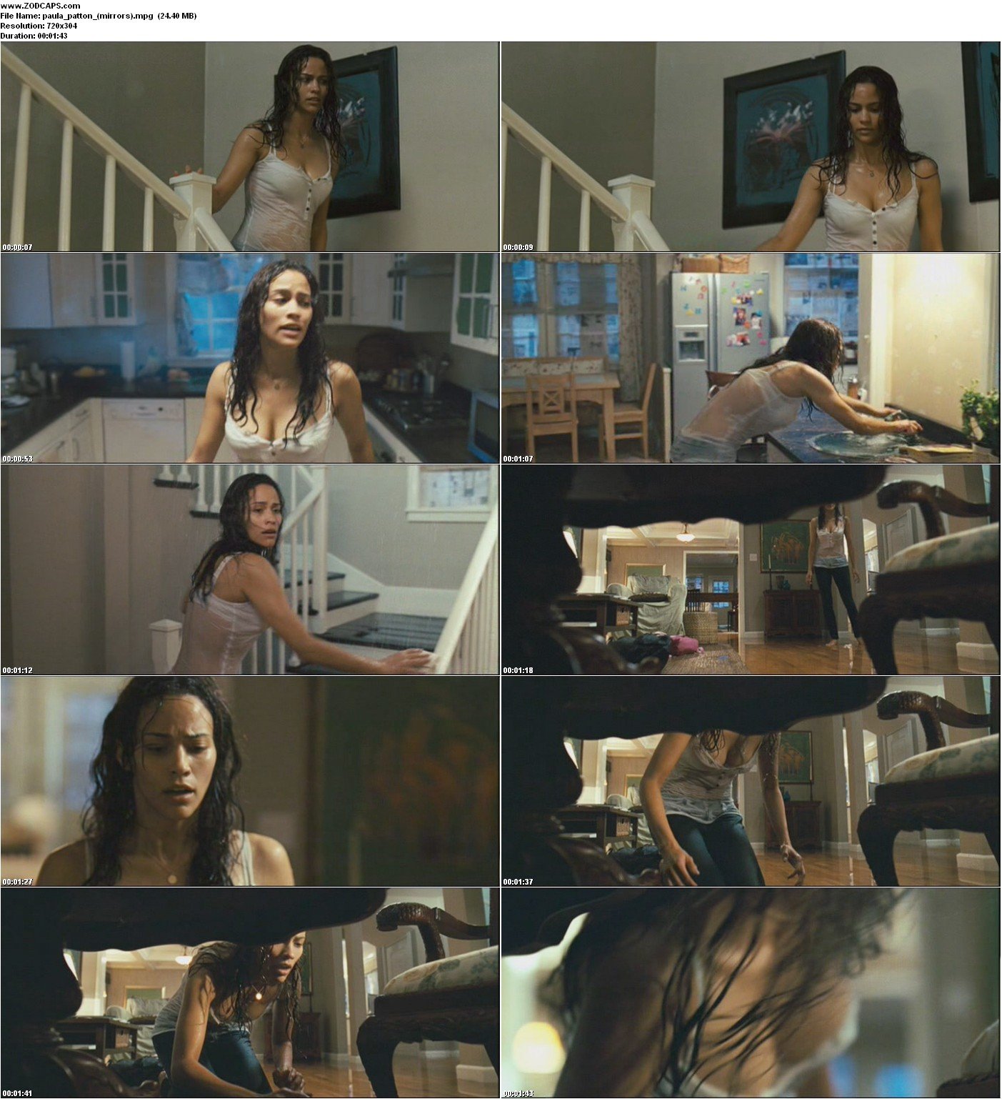 Naked Paula Patton in Mirrors < ANCENSORED